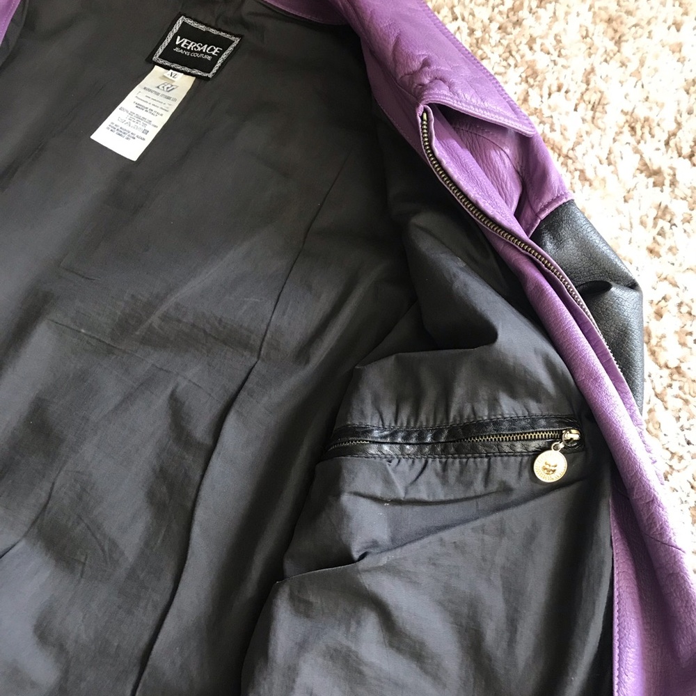 Authentic Versace Bomber💜 - Picture 7 of 7